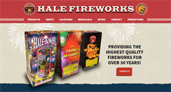 Desktop Screenshot of halefireworks.com